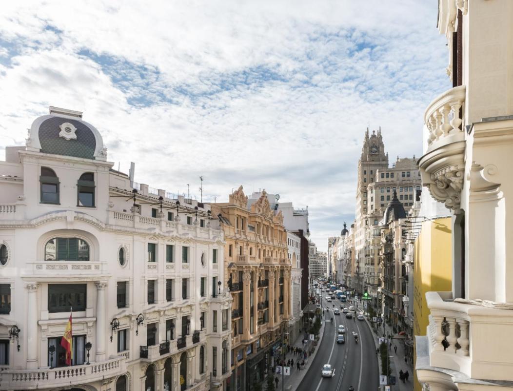 M&F 7 Rooms/7 Bathrooms Over Gran Via Madrid Exterior foto