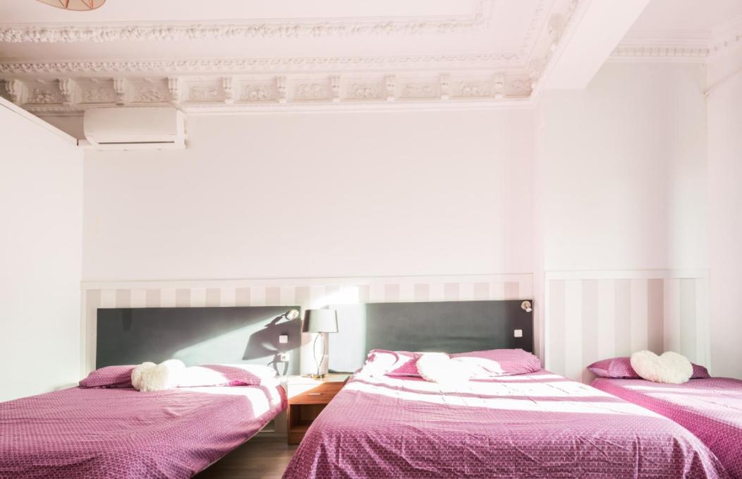 M&F 7 Rooms/7 Bathrooms Over Gran Via Madrid Exterior foto